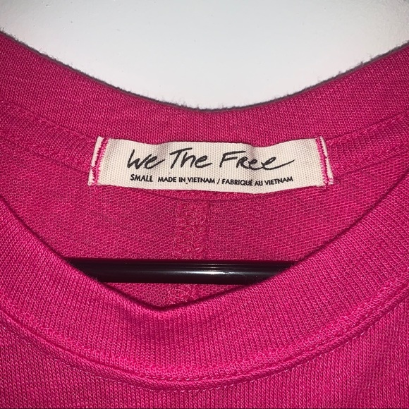 NWT Free People | Cassidy Pink Tee - Picture 7 of 11